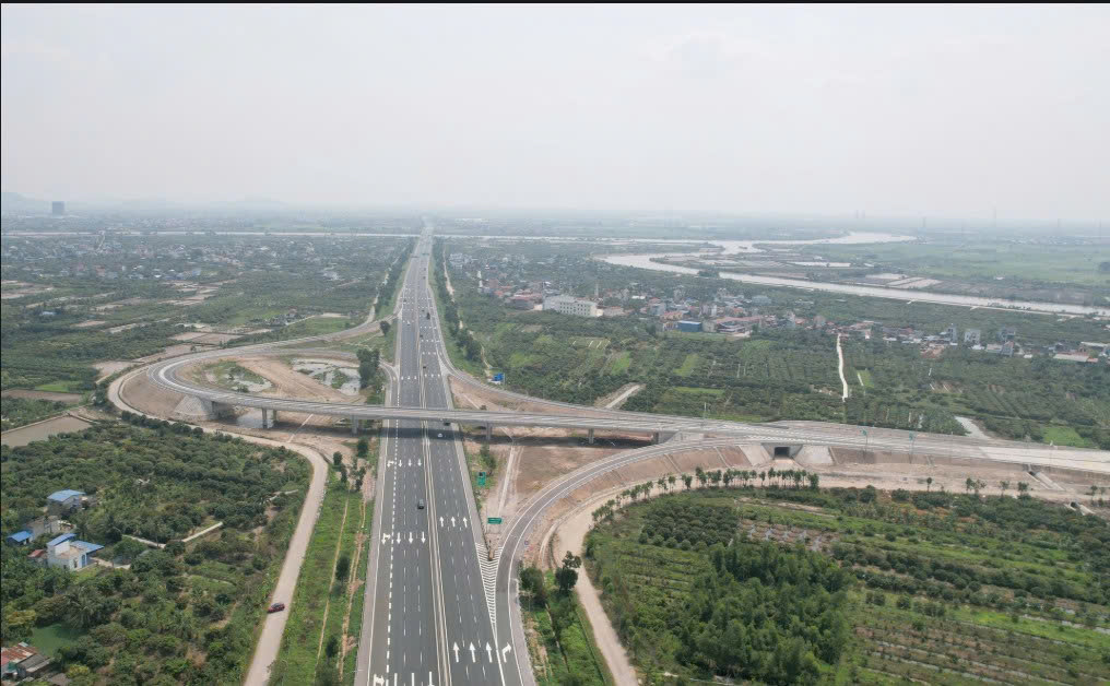 Nút giao liên thông ĐT390 & Cao tốc HN-HP